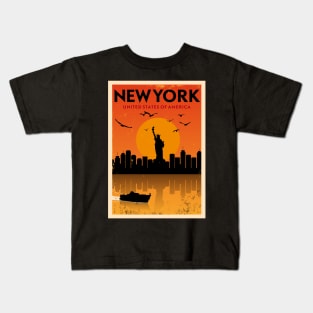 New York Retro Kids T-Shirt